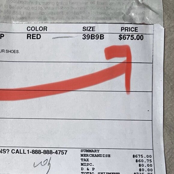 Christian Louboutin Red Patent calf Leather Stiletto Pump Heels - Picture 9 of 9